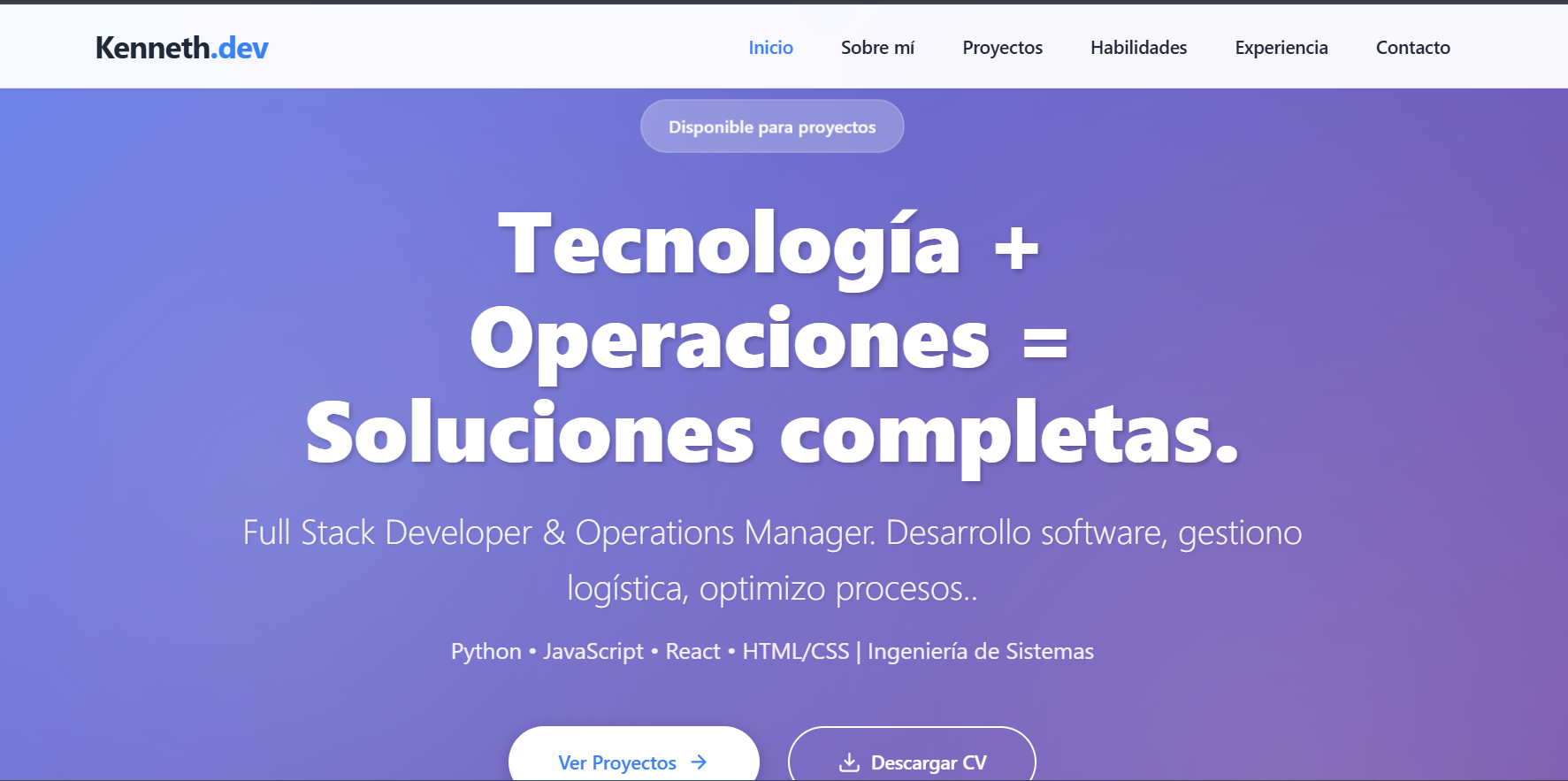 Portafolio Web